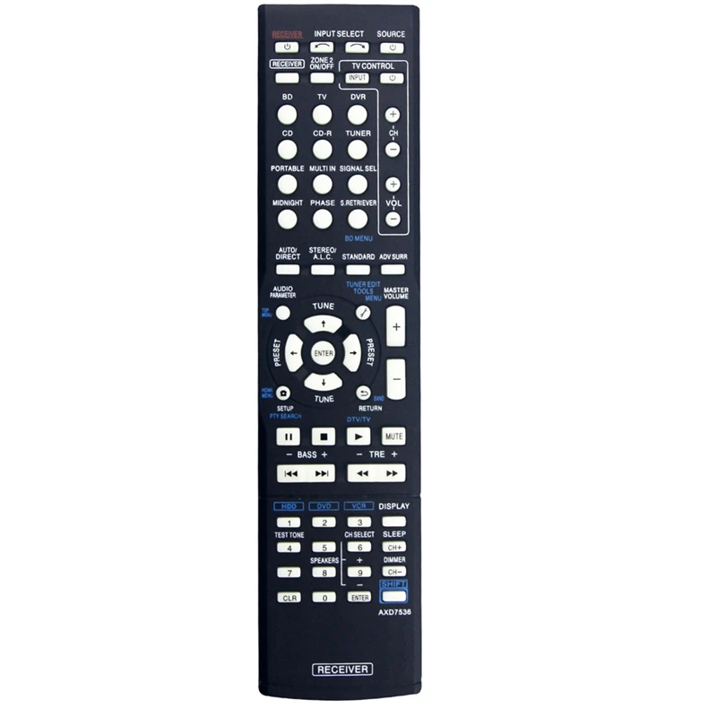 Replace Axd7536 Remote Control For Pioneer Av Receiver Axd7517 Axd7621 Vsx-524-K Axd7536