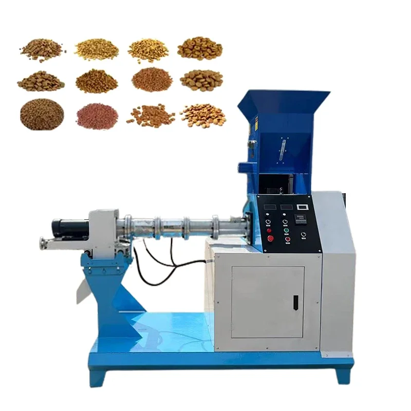 Factory Wholesale Floating Fish Feed Pellet Making Machine All Rang Pellet Machine Floating Fish Feed