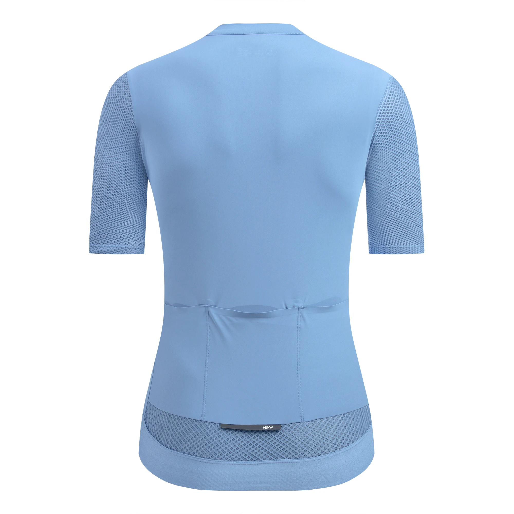 YKYWBIKE Damen Pro Team Radsport-Set Frühling Sommer SPF50+ Trikot 6H Ausdauer Gepolsterte Trägerhose Rennrad MTB Radsport-Outfit – Detail 7