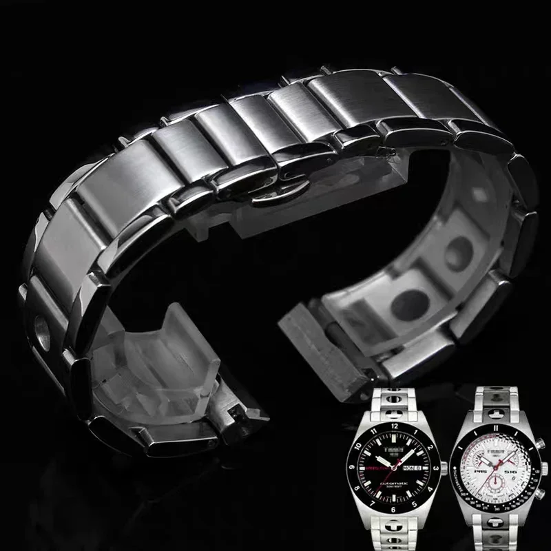 

Solid Stainless Steel Bracelet Straps For Fit Tissot PRS516 Nascar wristband T021414 T91148 Watch Accessories Band 20mm