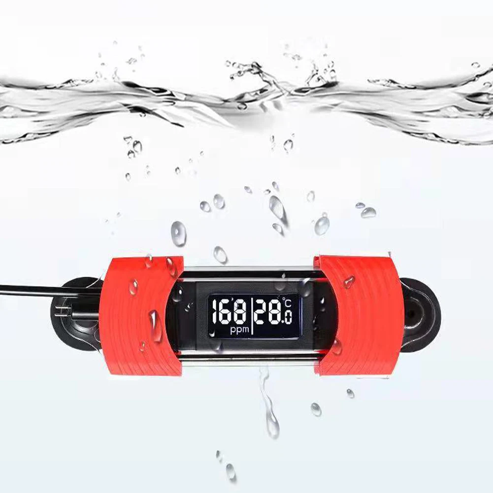 Fish Tank Thermometer High Precision Temperature Display Screen With Tds Water Quality Detection Aquarium Thermometer Drop Shipp