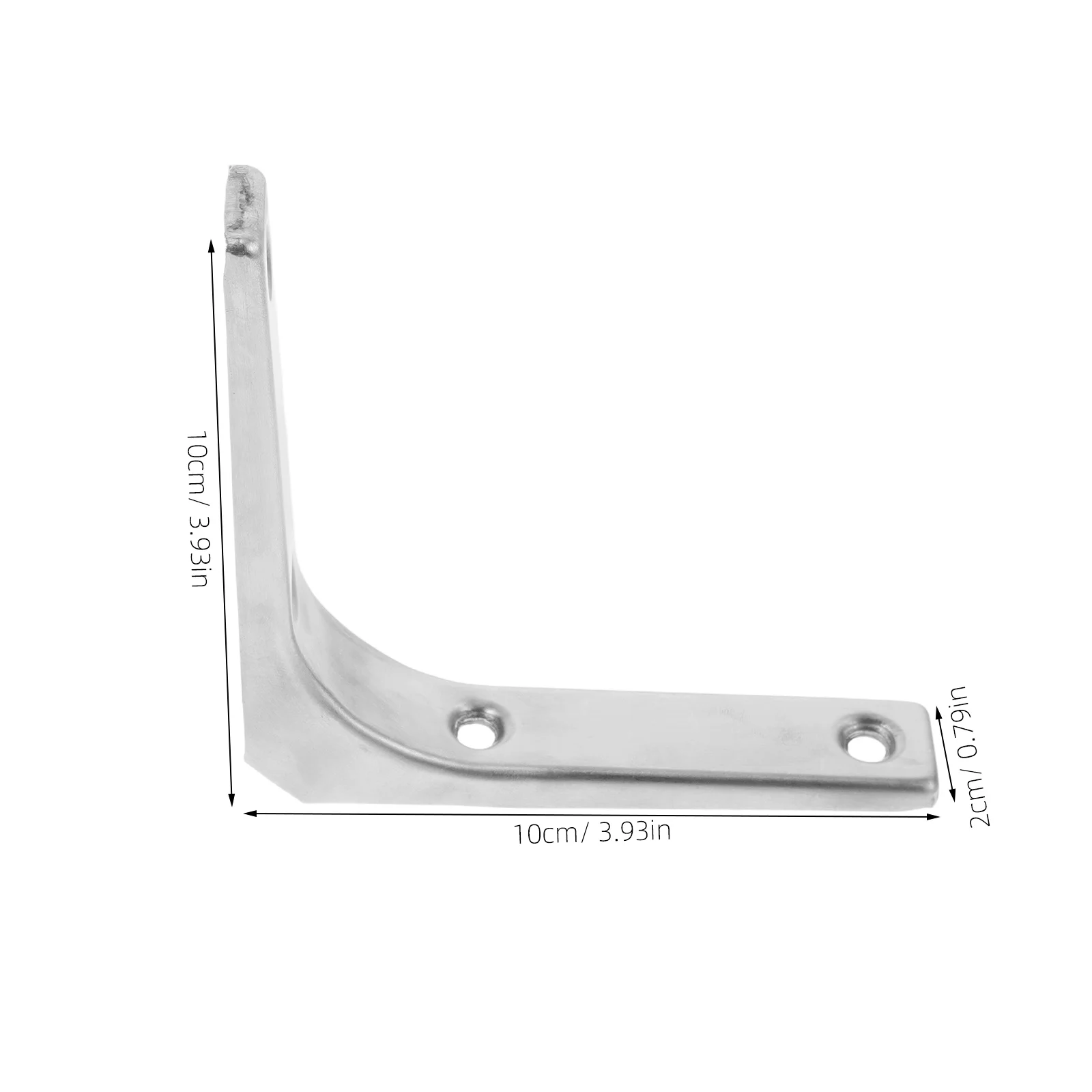 4 قطع من دعامات الرف المثلثة المصنوعة من الفولاذ المقاوم للصدأ شديدة التحمل، أرفف عائمة مثبتة على الحائط تدعم ديكور المنزل والمكتب