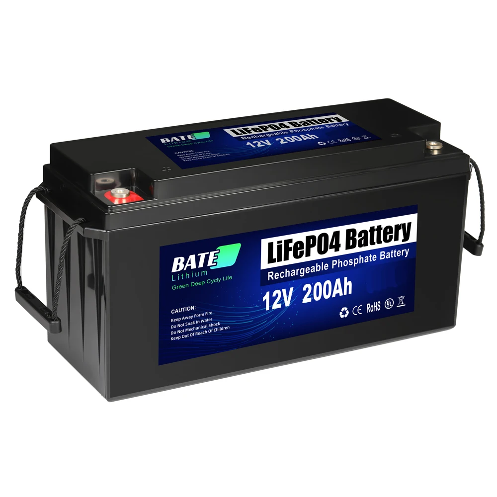 12.8V 200Ah Lithium iron Phosphate Battery Without Digital Display 12.8V100Ah Lifepo4 Battery