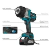 Kamolee高トルクインパクトレンチ、ワイヤレス充電、電気レンチツール、Makita18V-21Vバッテリー、4100n.m、3/4インチと互換性があります 3