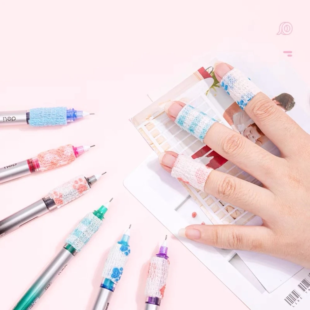 Cute Finger Bandage Student Combination Writing Finger Anti-Wear Hand Tape Cartoon Anti-Wear Anti-Cocoon Self-Adhesive Finger Gu