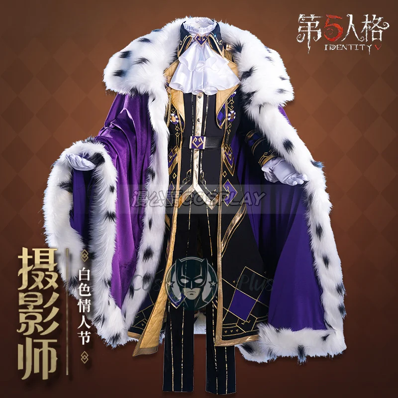

Identity ⅤJoseph Desaulniers Photographer Cosplay Costume Uniform Halloween Carnival Party Christmas Play Role Clothes Clothing