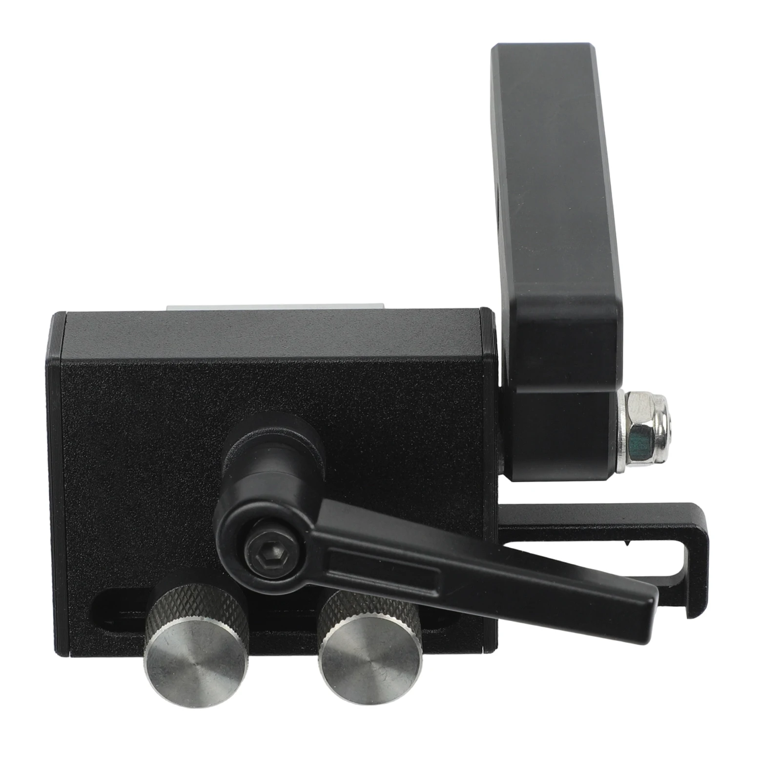 Easy To Use Track Limiter Miter Track Limiter As Shown Woodworking Limiter Quick Release Handle Woodworking Precision Tool
