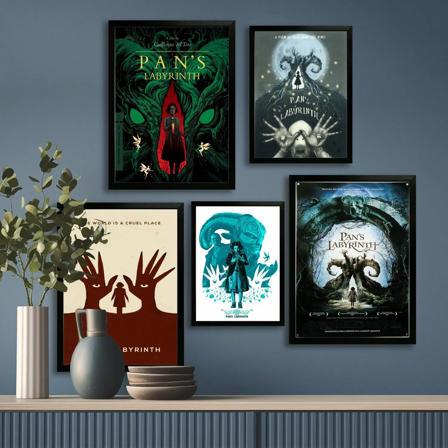 pans labyrinth Canvas Art Poster, Wall Art Picture Print, Modern Family Bedroom Decor Posters,Decorative painting