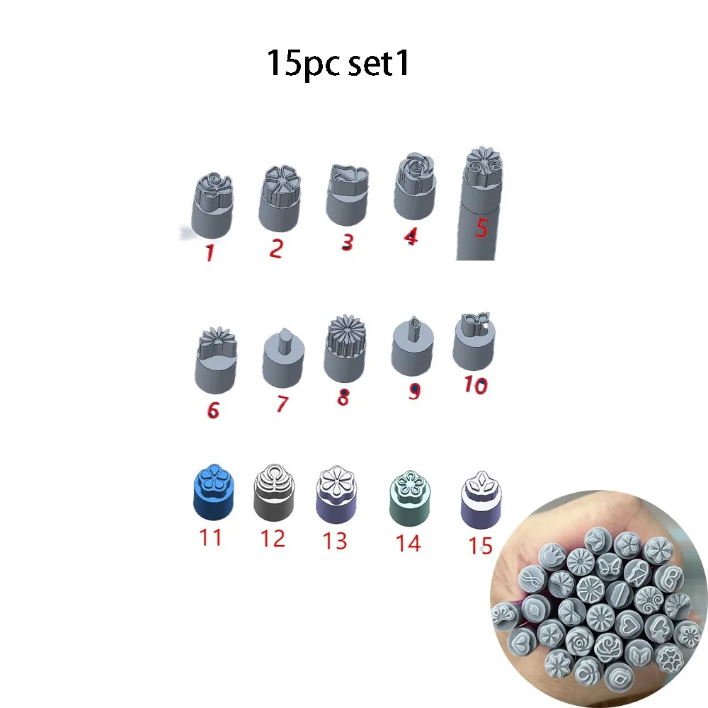 

15/20/30pcs Nail Art Dotting Brush Nail Art Stamp Pen Set Flower Painting Drawing Manicure Tools Nail Decoration Tool Durable