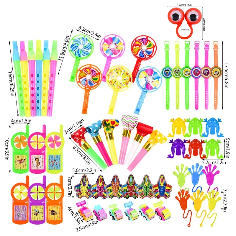 

66 Pcs Kids Party Favors Toys Mixed Giveaways Pinata Stuffed Bulk Toys, Christmas Birthday Party Favors Guest Gifts