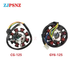 Motorcycle Ignition Magneto Stator Coil for GY6 CG 125 150 KTM 250 XCF-W EXC-F XC-F XCF-W CHAMPION EDIT XCF-W  5 Wire 8 Poles