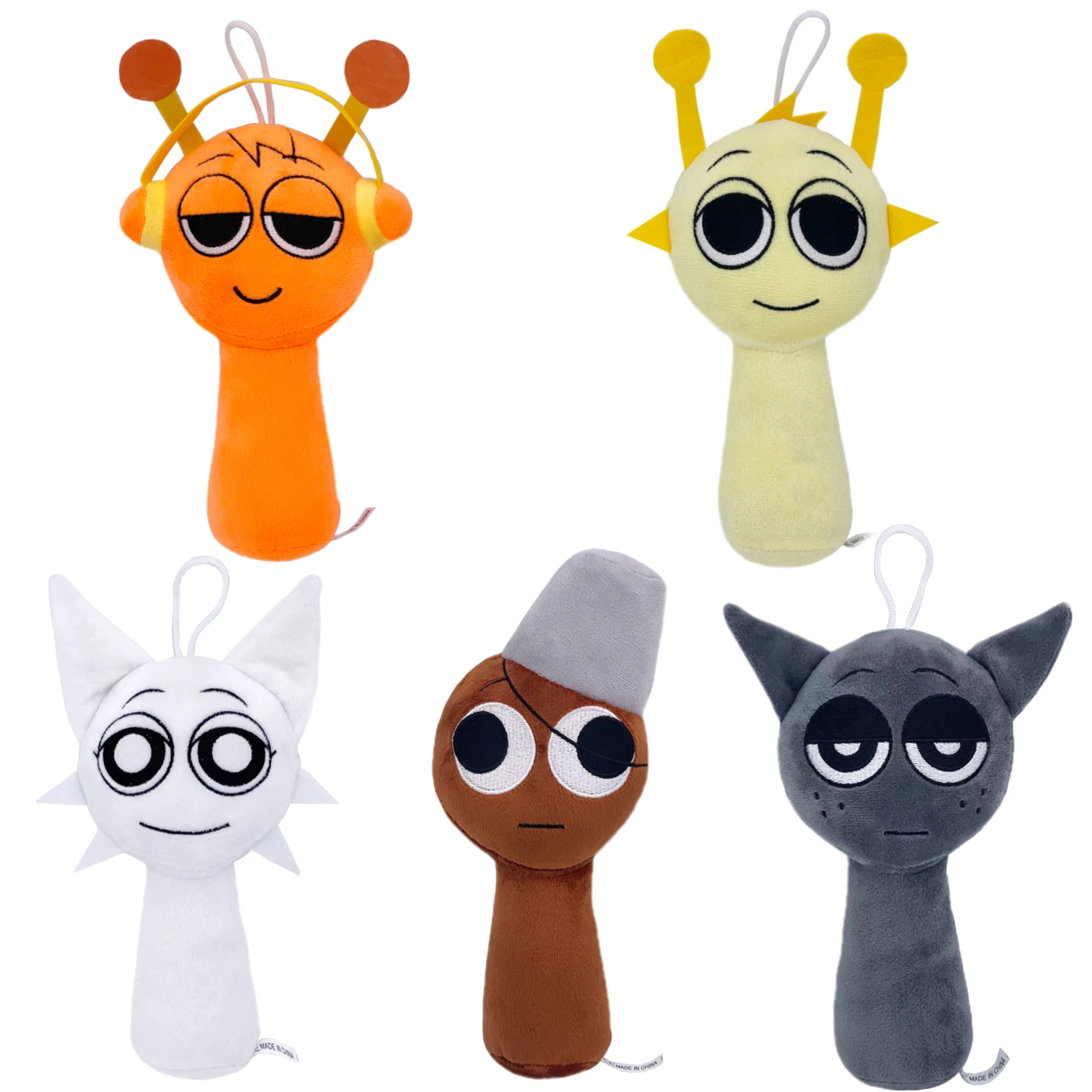 20cm Sprunki Toys Sprunki Plush Toys Sprunki Dolls Singers Oren Wenda Incredibox Sprunki Plushie Peluches Oren Stuffed Animals