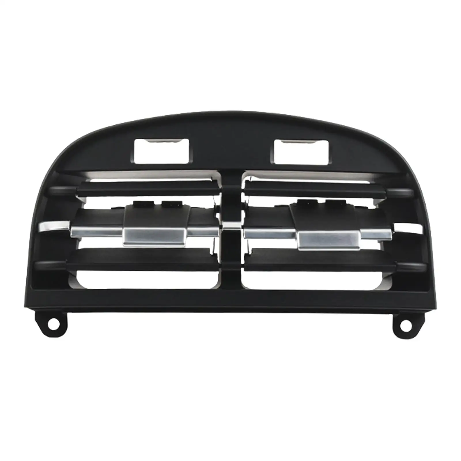Rear Center a C Air Vent Panel Grille Black Direct Replace Sturdy Outlet Cover for Car Air Conditioning Kit