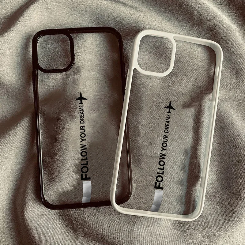 Travel-nspired Airplane Route Desian Phone Case For iPhone 16 15 14 13 12 11 Pro Max XR X XS Max 7 8 16 Plus SE2 Clear Cover image 5