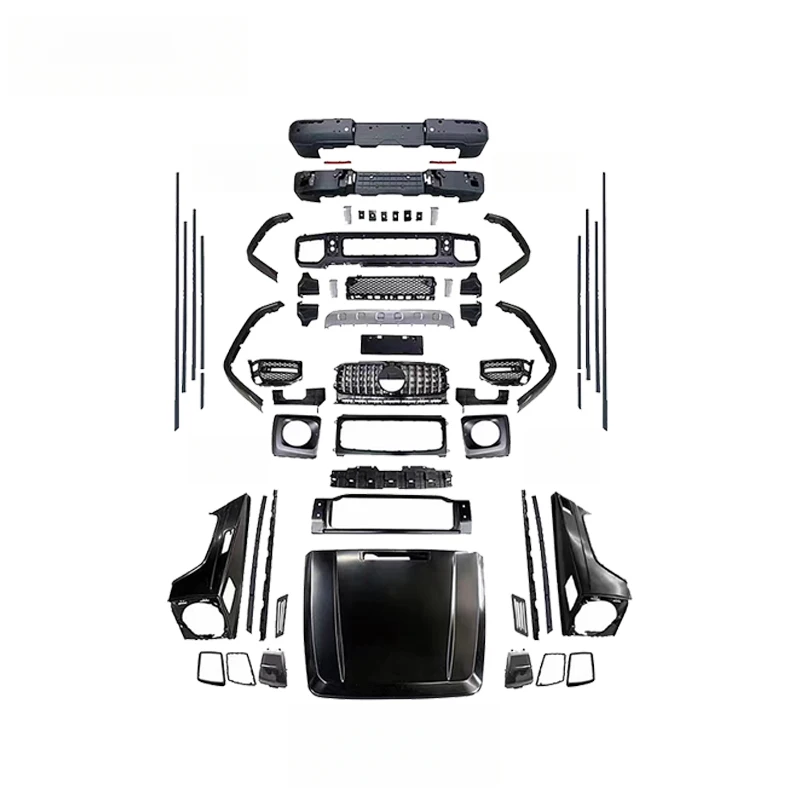 

Premium Car Accessories Factory Front/Rear Bumper G-Class W463 Upgrade To Auto Bodykit In New Condition Red Pl High Quality