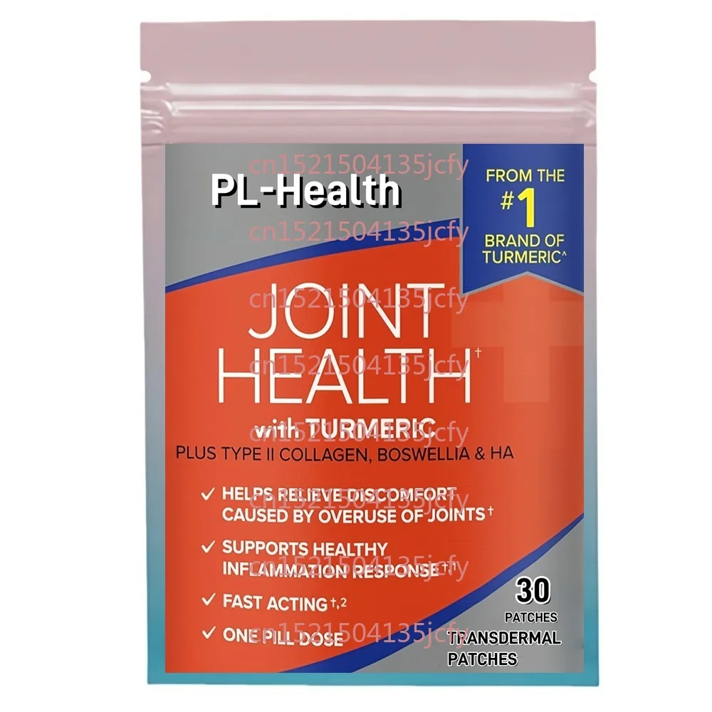 

30 пластырей для поддержки суставов с куркумой и гиалуроновой кислотой для облегчения боли в коленях и улучшения здоровья суставов