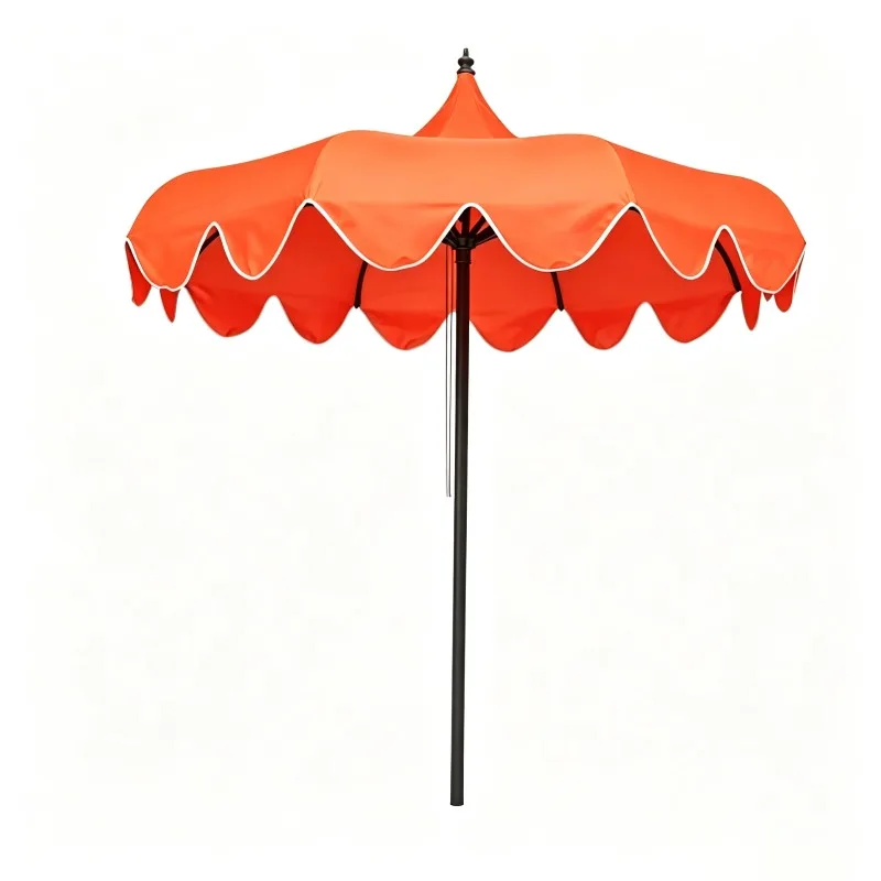 Umbrella Deluxe Terrace Color Matching Parasol Sunscreen Aluminum
