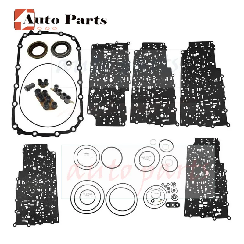 Car Accessories 6L45E 6L45R 6L50E Transmission Overhaul Kit Seal Gasket Repair Kit for GM Cadillac Gearbox Rebuild Kit