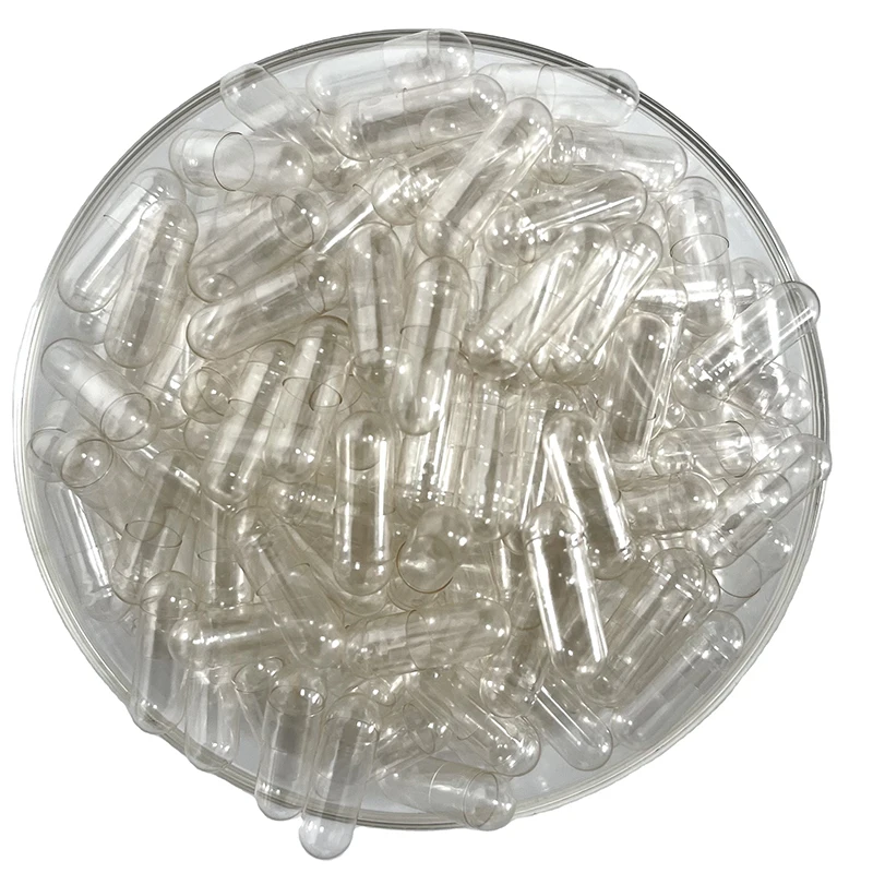 

1000pcs seperated Capsules Size 0# Vegetarian empty capsule Vega Transparent Vegetable Vegan Capsule Health Care Vitamin Pill