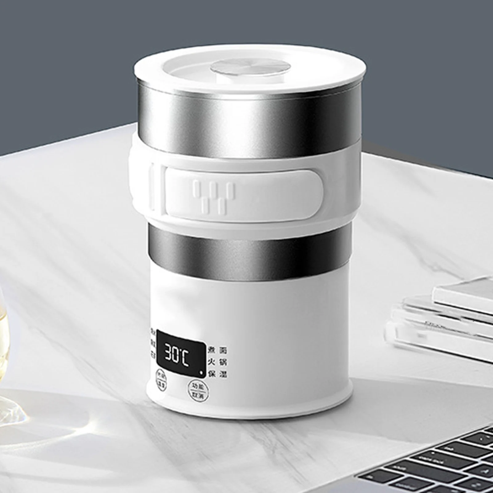 Folding Travel Electric Kettle Automatic Power Off Stainless Steel Foldable Electric Hot Water Boiler Pot