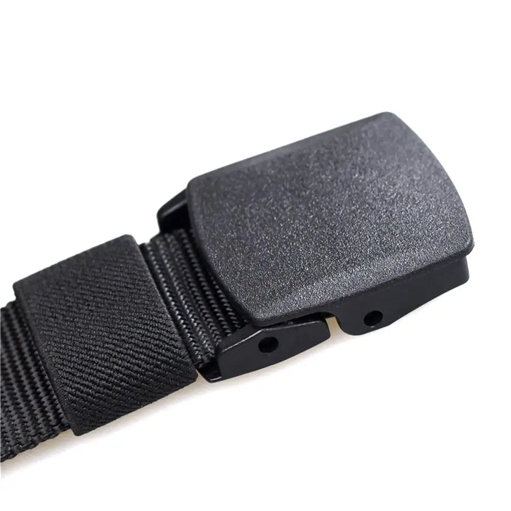 

outdoor belt plastic buckle belt Outdoor Men Belt waistband for men