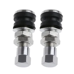 2Pcs Universal for VALVE Stems Tubeless Tyre Rubber Valves for Motorcycle Car Bi