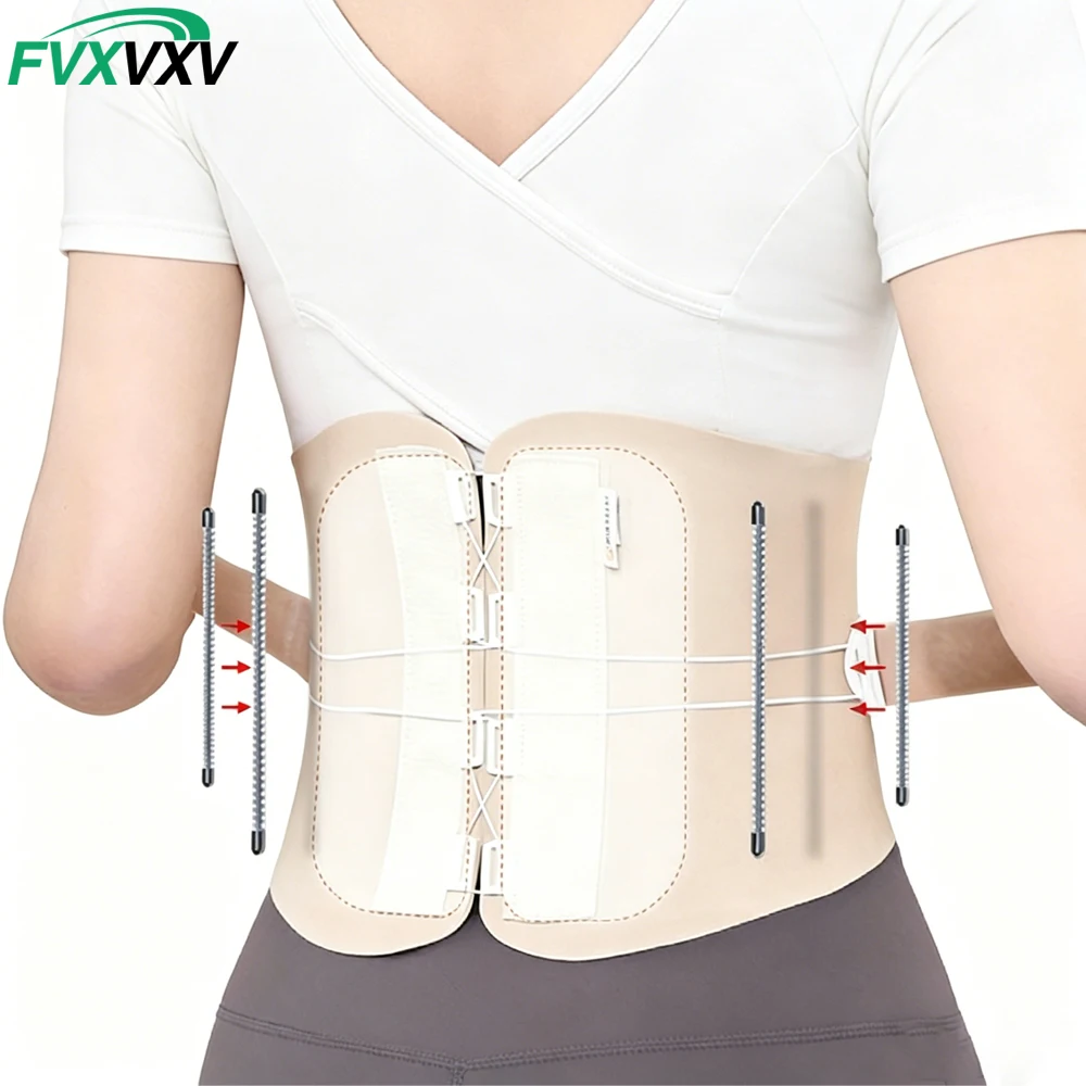 

1PCS Adjustable Lumbar Support Back Brace - Posture & Spine Support,Pelvic & Hip Support,Lower Back Belt for Daily Support,Work