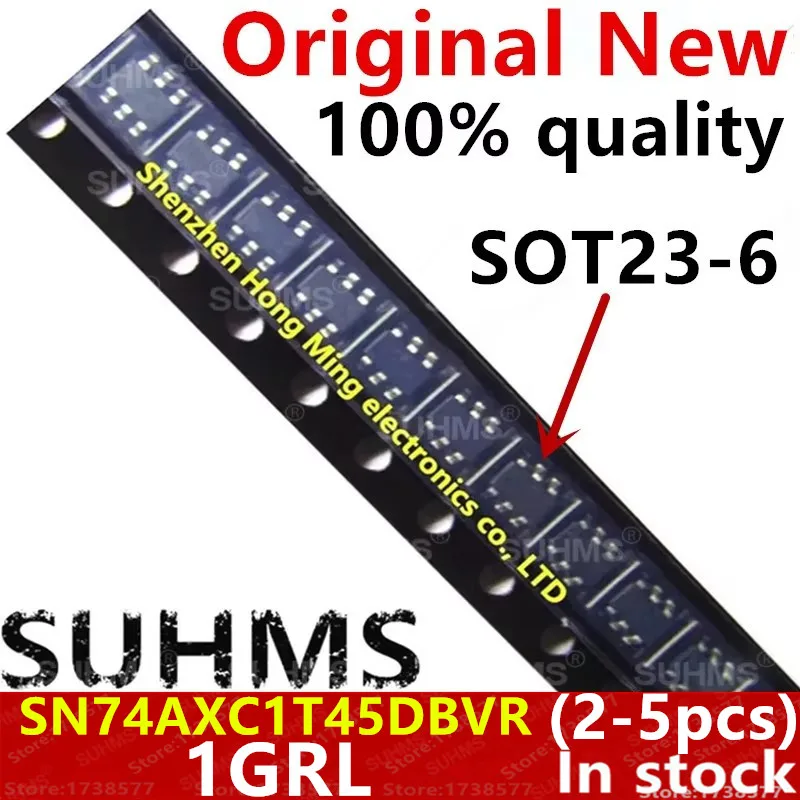 (2-5piecce) 100% New SN74AXC1T45DTQR SN74AXC1T45 CW QFN-6 SN74AXC1T45DBVR SN74AXC1T45 1GRL sot23-6