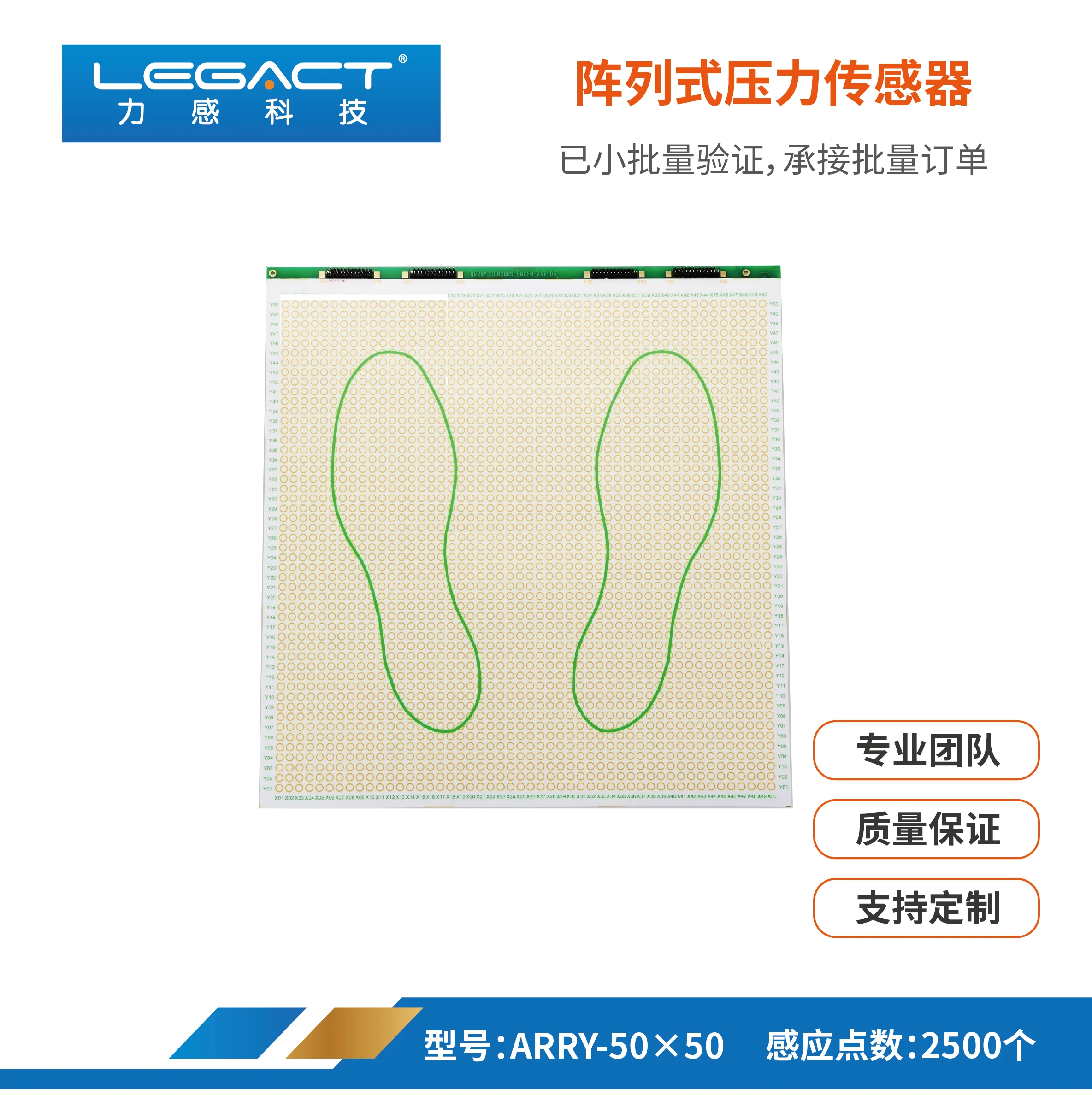 

Hard and Soft Flat Dot Matrix Array Type Foot Seat Mattress Pressure Distribution Sensor Size Hardware Circuit Can Be Customized