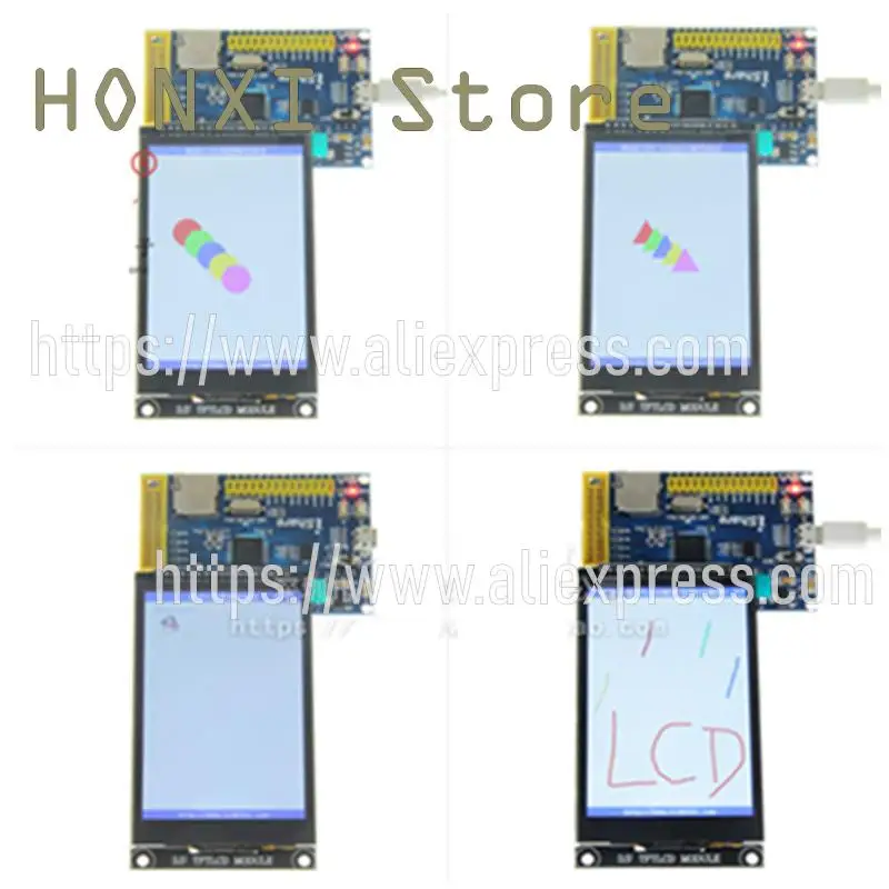 1 Stück 3,5 Zoll TFT LCD-Bildschirm LCD-Display kapazitives Touchscreen-Modul x High-Definition-LCD-Bildschirm