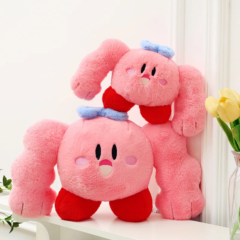 Hot New Kirby Pillow Cartoon Muscle Plush Toy Stuffed Animal Peripheral Birthday Gift Home Stuffed Animal Plushies Toy view 4
