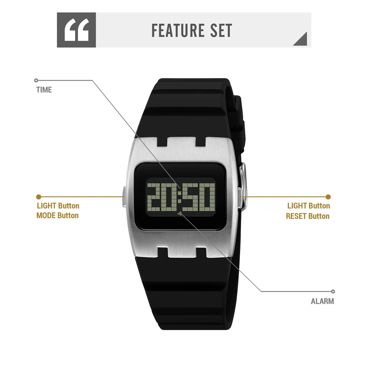 SKMEI Casual Waterproof Electronics Watches Sports Digital Wristwatch For Mens Women Students LED Display Shockproof Watch Reloj
