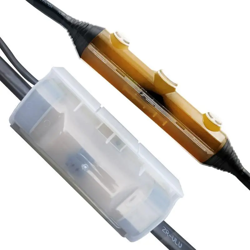 Outdoor 1kv Glue Filled Waterproof Junction Box IP68 Street Lamp Buried Submersible Pump Underwater Wire Waterproof Junction Box