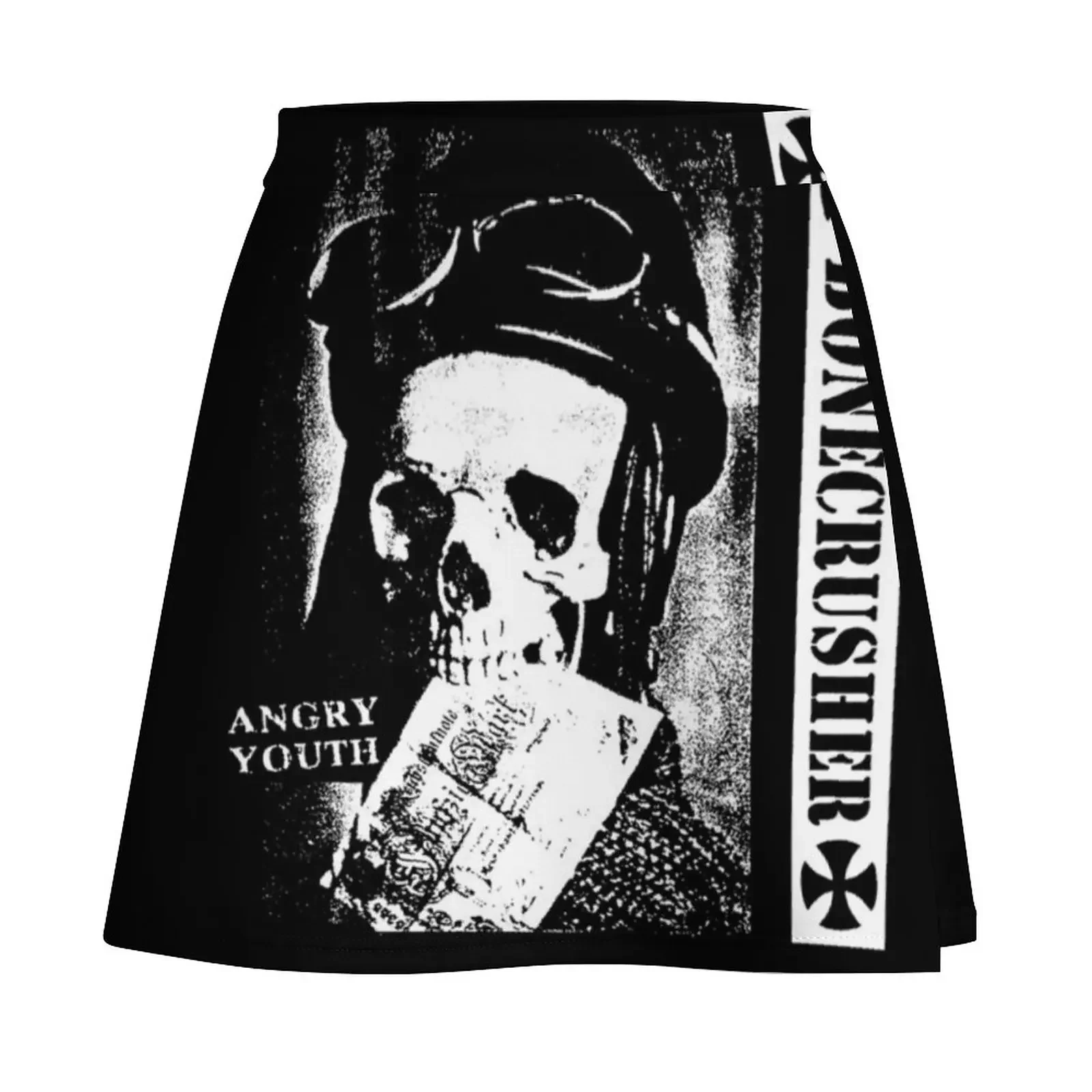 Bonecrusher Angry Youth Mini Skirt extreme mini dress Korean skirts clothes for women sexy skirt Mini Skirt