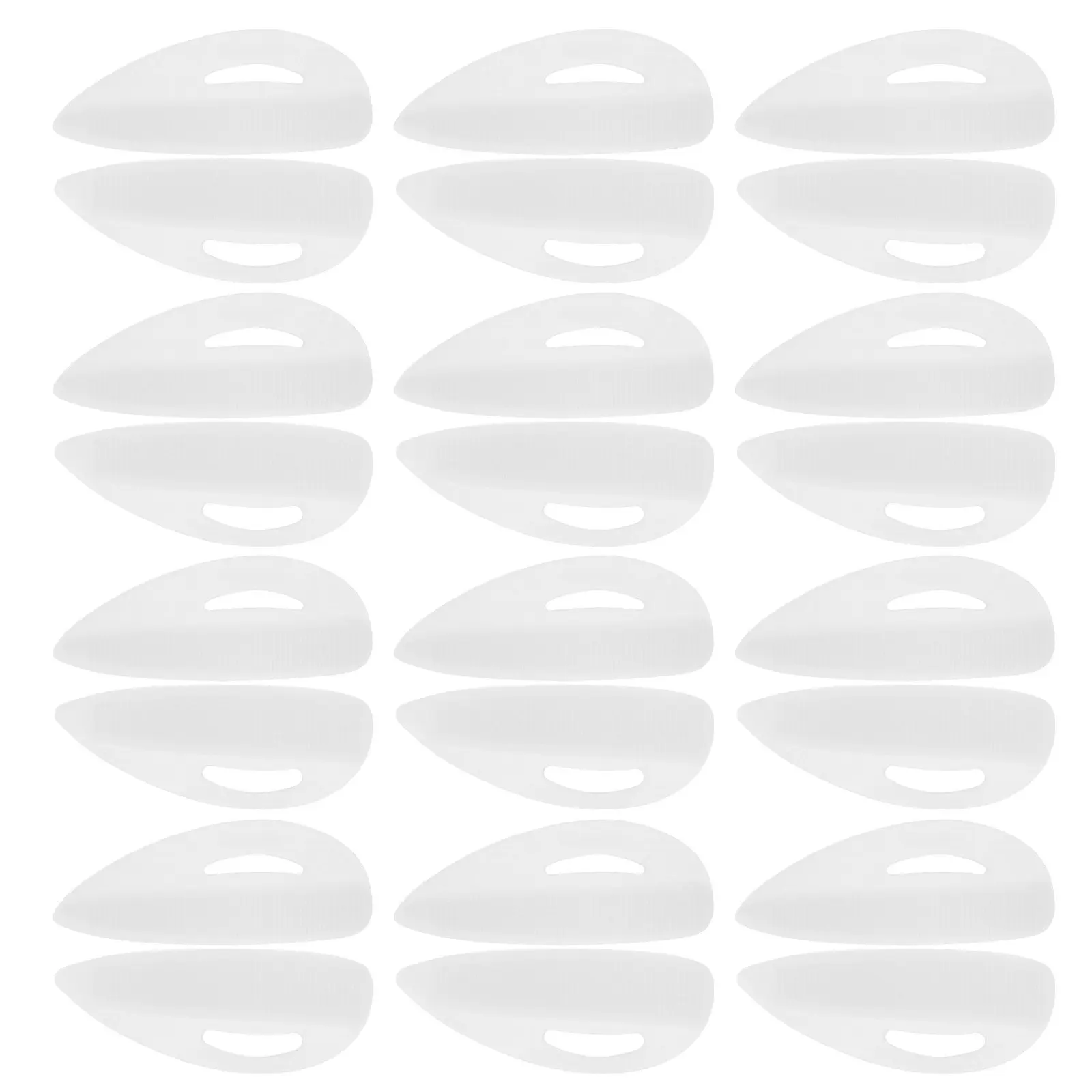 

40Pcs Eyelash Isolation Pads Silicone U-Shaped Lash Lift Extension Shields Reusable Eye Makeup Protection for Salon and Home Use