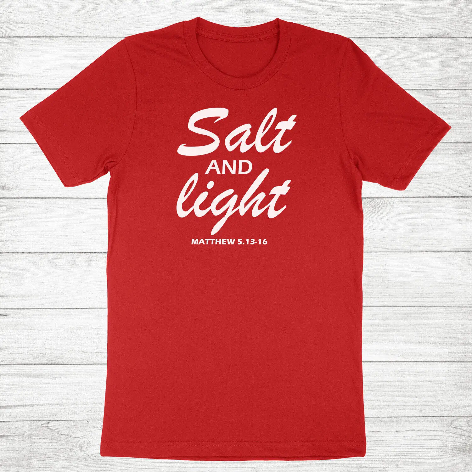 Salt and Light Shirt inspirational shirt Faith Over Fear Tee Religious Christian