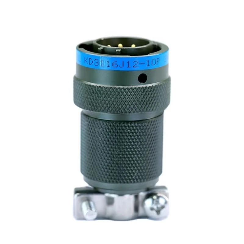 Aviation Plug KD3116J12-10P Circular Electrical Connector with 10 Cores Sublimation Blanks Accessoire Voiture Car Accessories
