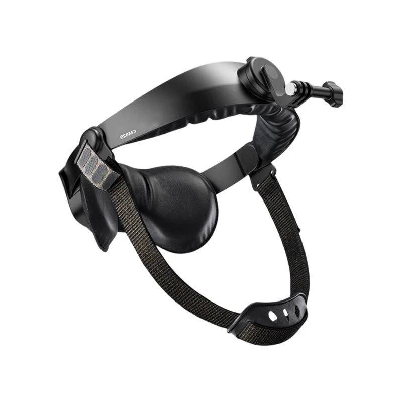 N75R-CM029 01 Support de fixation sur la nuque compatible DJI et GoPro - Pour caméras d'action et smartphones - Pour les aventures de cyclisme et de randonnée