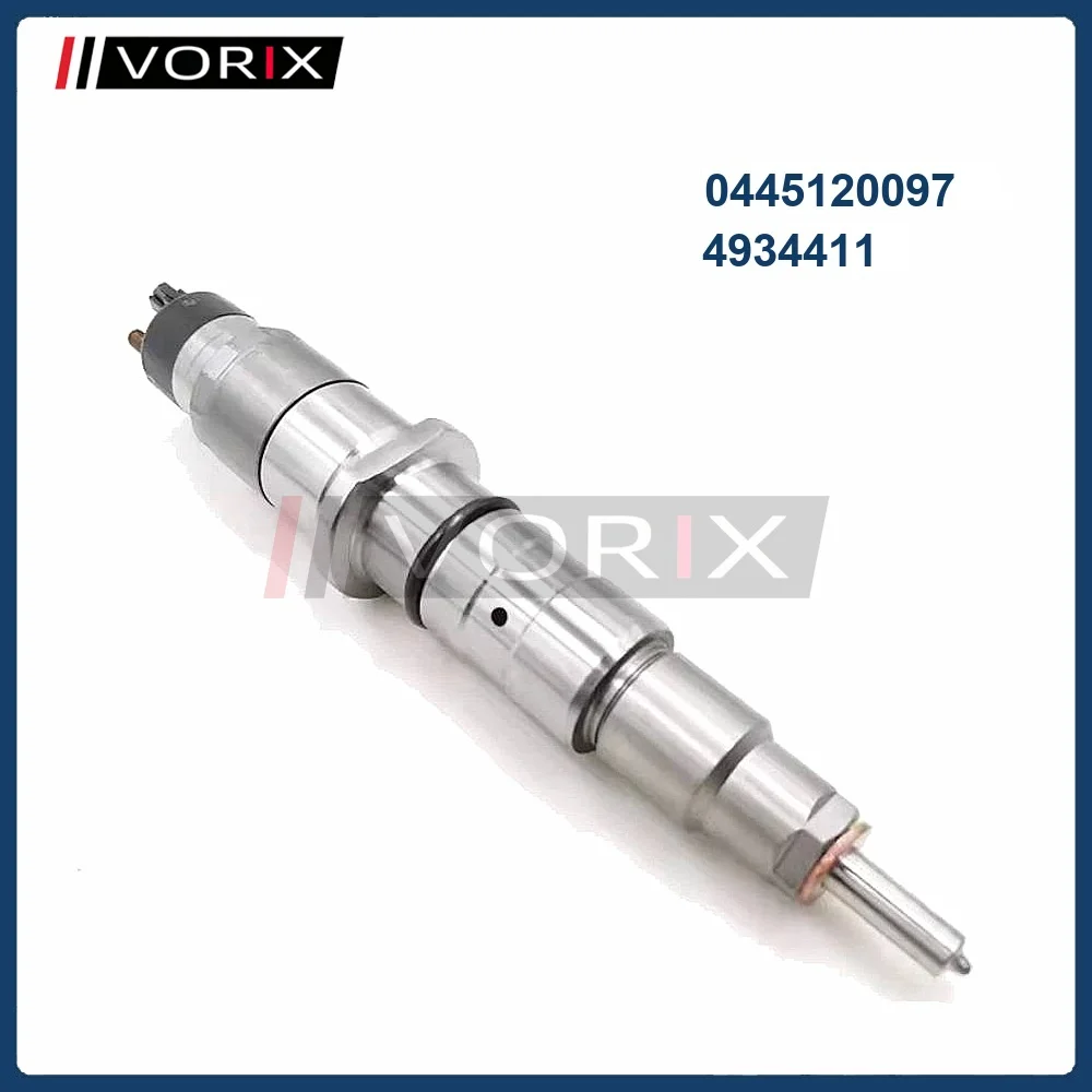 

0445120097 4934411 Common Rail Diesel Fuel Injector for Cummins ISC ISL