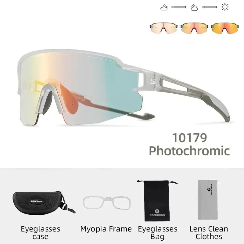 ROCKBROS Photochrome Fahrradbrille 8