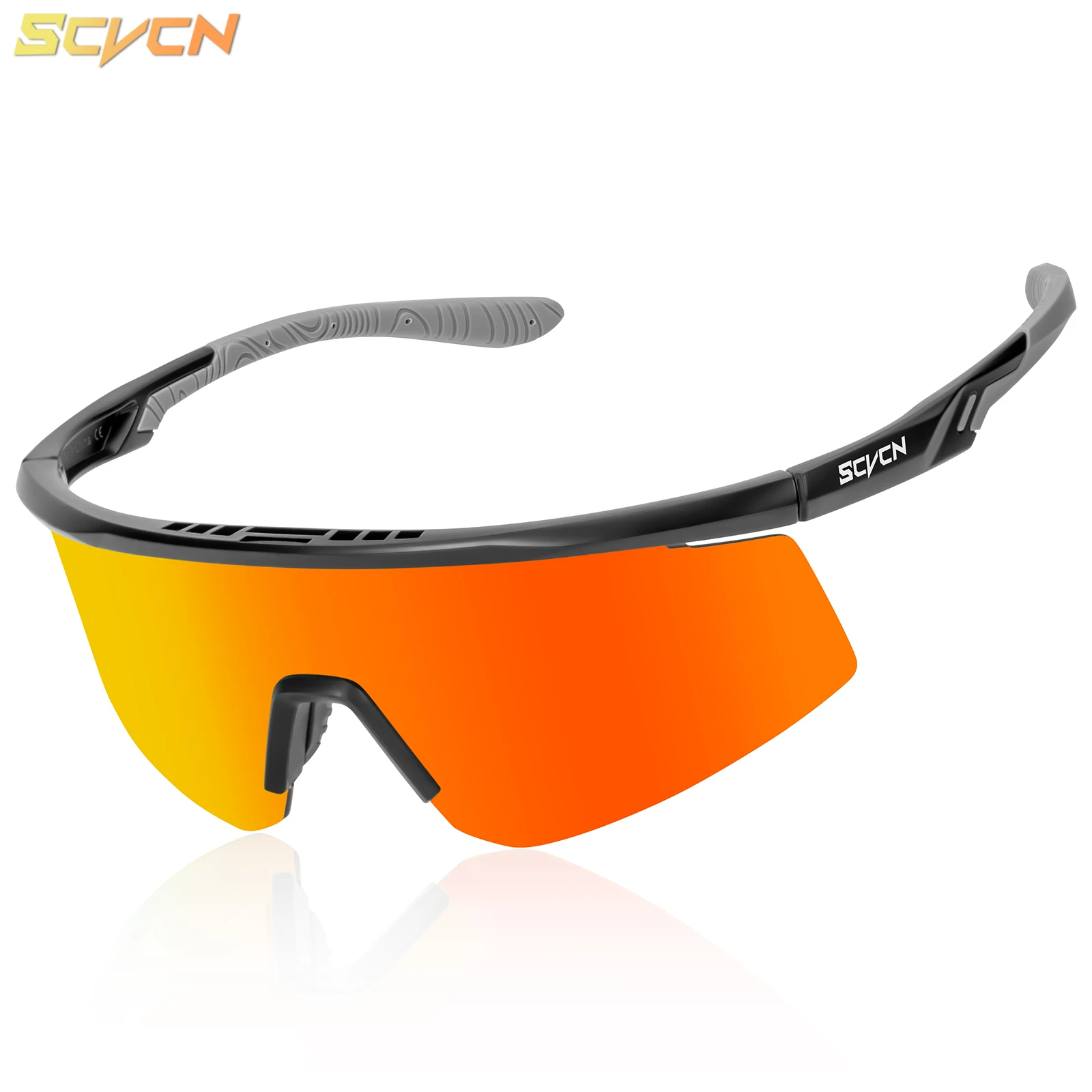 SCVCN Cycling Glasses Outdoor Sports Bicycle Goggles Men MTB Cycling Sunglasses Women Road Bike Glasses UV400 Fashion Sunglasses