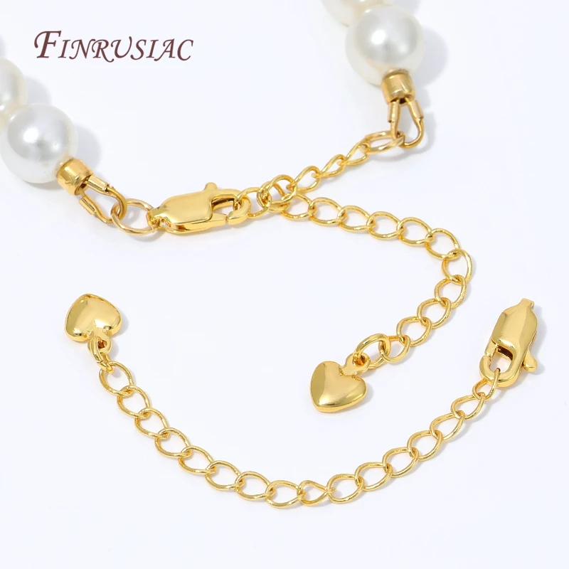 18K Gold Silver Plated Extension Chain with Heart Charm&Lobster Clasp,Adjustable Necklace Bracelet Extender,DIY Jewelry Findings view 5