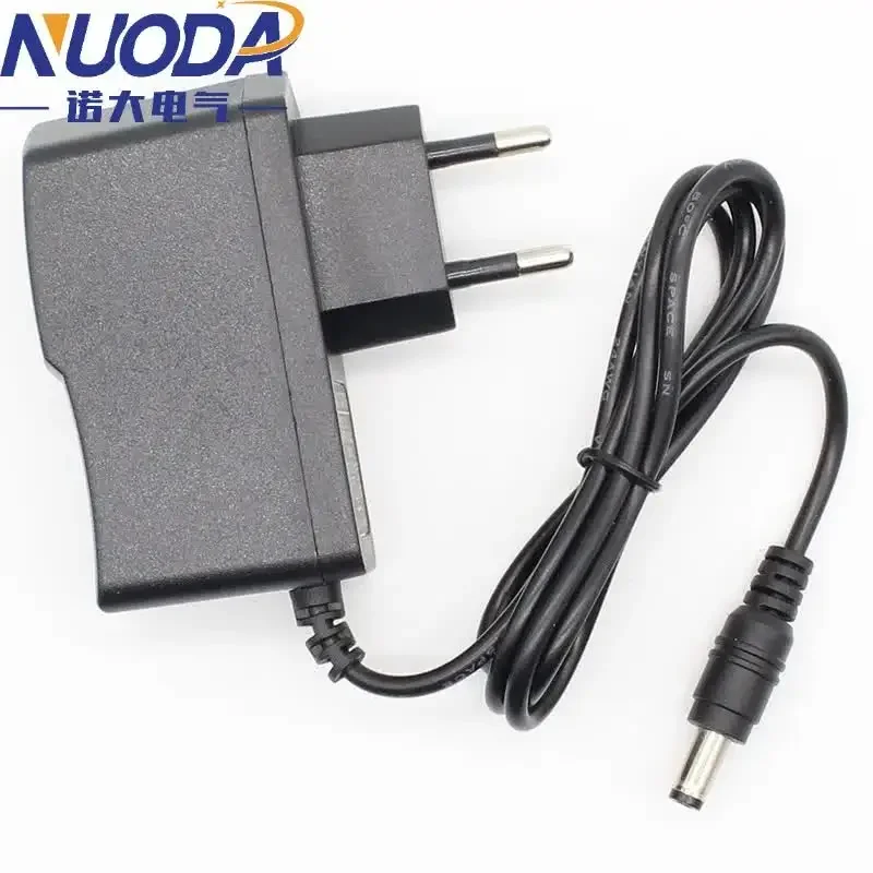 NUCATION-Adaptateur secteur UE, convertisseur 12V, 1A, AC 100V-240V, DC 12V, 1A, 1000mA, prise UE, DC 5.5mm X 2.1mm, 1 pièce