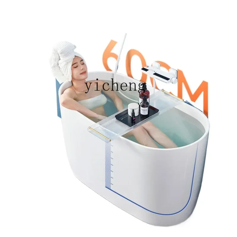 

bathtub oval mini deep bubble sitting bath small bathtub small apartment bathtub