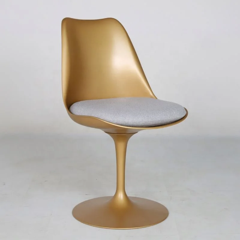 

*- New Arrival Luxury Fiberglass Stable Armless Tulip Dining Chair Dining Room Furniture