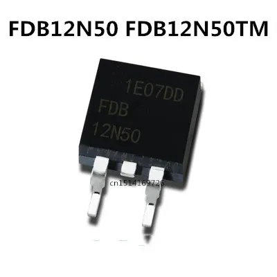 Original new 5pcs/ 12N50 FDB12N50 FDB12N50TM 12A/500V convert integrated circuits In stock