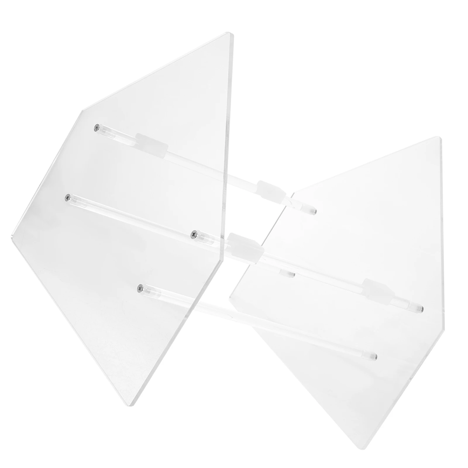 

Vinyl Records Storage Rack Acrylic Desktop Holder ganizer for Magazines Documents Office Use Large Capacity