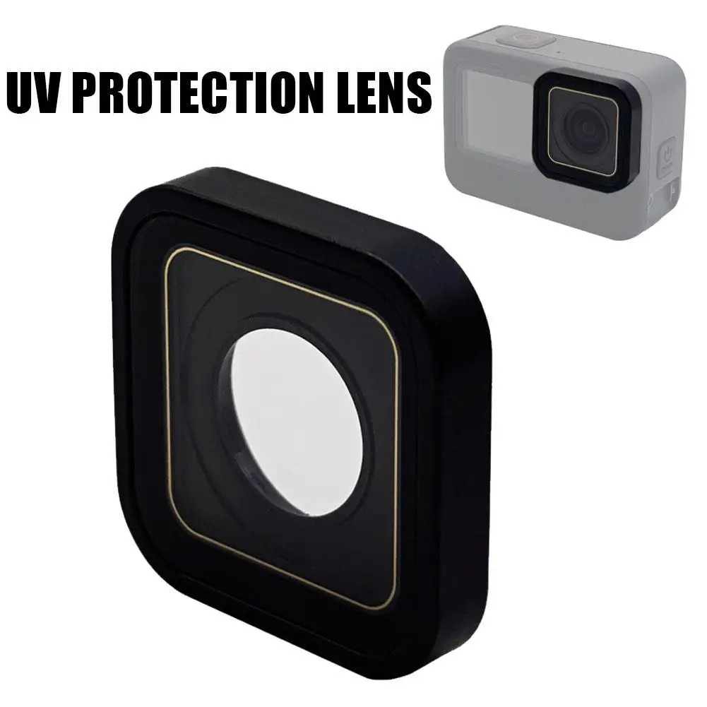لعدسة الأشعة فوق البنفسجية كاميرا رياضية استبدال الأشعة فوق البنفسجية واقية تصفية واقية عدسة مرآة غطاء غبار لكاميرات العمل Go Pro Fil #5