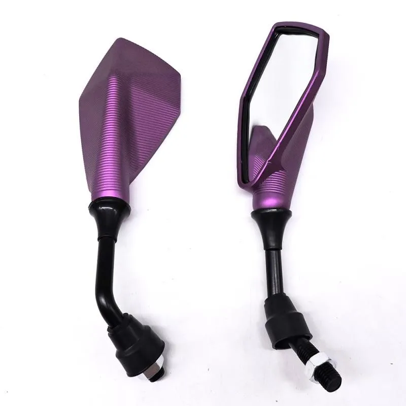 1 Pair Motorcycle Rearview Mirror Replacement Parts Scooter E-bike Reversing Auxiliary Mirror Modified Accessories