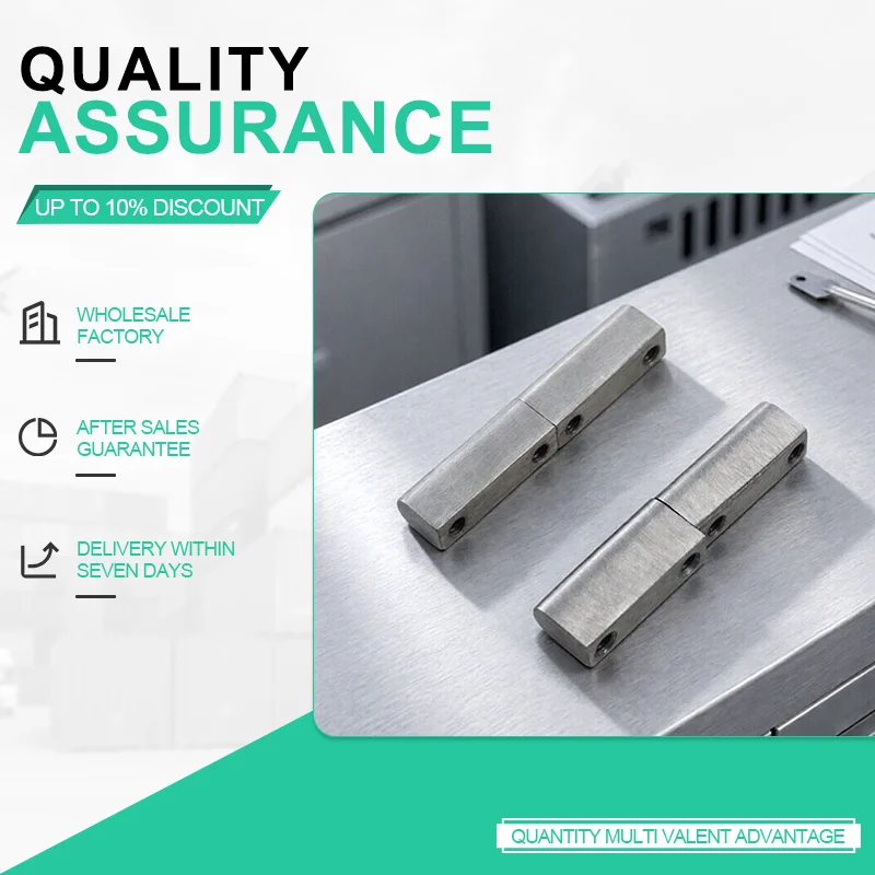 2pcs Detachable And Insertable 180 Degree High And Low Step Rotating 304 Stainless Steel Hinge Mechanical Equipment